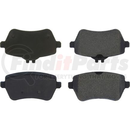 300.16890 by CENTRIC - Centric Premium Semi-Metallic Brake Pads with Shims and Hardware