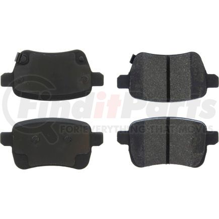 300.17220 by CENTRIC - Centric Premium Semi-Metallic Brake Pads with Shims and Hardware