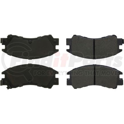 301.03110 by CENTRIC - Centric Premium Ceramic Brake Pads with Shims