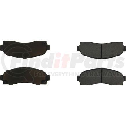 300.08331 by CENTRIC - Centric Premium Semi-Metallic Brake Pads with Shims and Hardware