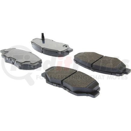 Centric 300.09141 Disc Brake Pad Set Premium Semi-Metallic Brake Pads with Shims and Hardware