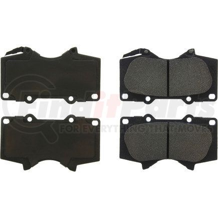 300.09761 by CENTRIC - Premium Semi-Metallic Brake Pads with Shims and Hardware