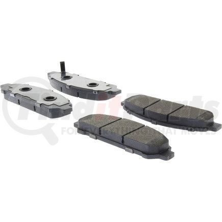 Centric 300.14010 Disc Brake Pad Set Centric Premium Semi-Metallic Brake Pads with Shims and Hardware