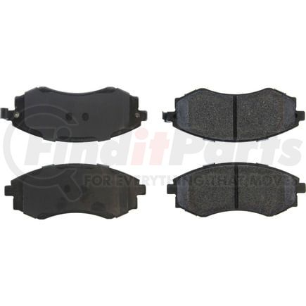 300.07002 by CENTRIC - Centric Premium Semi-Metallic Brake Pads with Shims and Hardware