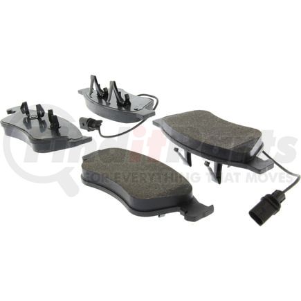 300.10240 by CENTRIC - Centric Premium Semi-Metallic Brake Pads with Shims and Hardware