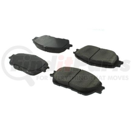 106.09061 by CENTRIC - Posi Quiet Extended Wear Brake Pads with Shims and Hardware