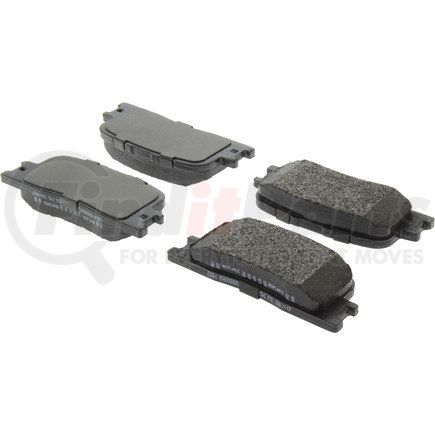 106.08851 by CENTRIC - Posi Quiet Extended Wear Brake Pads with Shims and Hardware