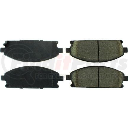 106.06911 by CENTRIC - Posi Quiet Extended Wear Brake Pads with Shims and Hardware