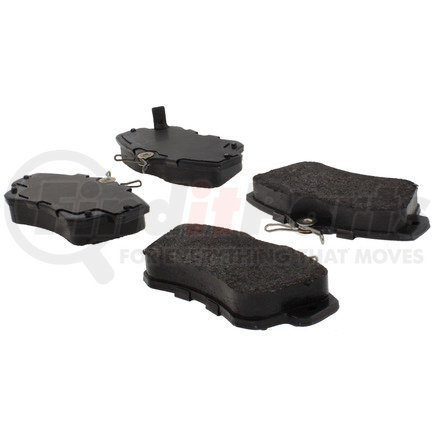 106.08411 by CENTRIC - Posi Quiet Extended Wear Brake Pads with Shims and Hardware