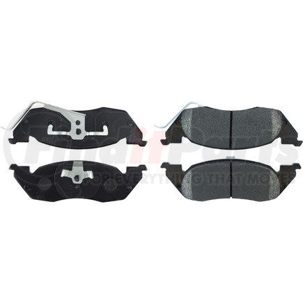 Centric 106.05291 Disc Brake Pad Set Posi Quiet Extended Wear Brake Pads with Shims and Hardware