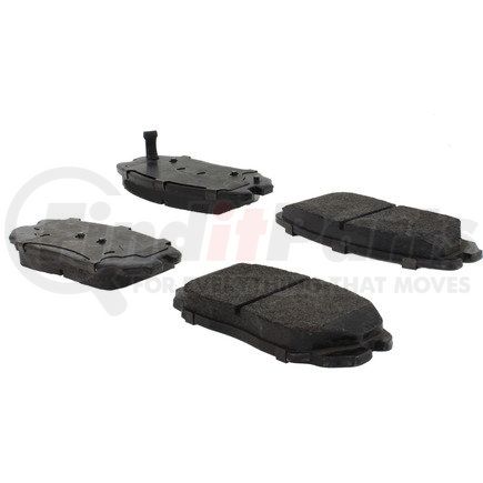 106.11251 by CENTRIC - Posi Quiet Extended Wear Brake Pads with Shims and Hardware