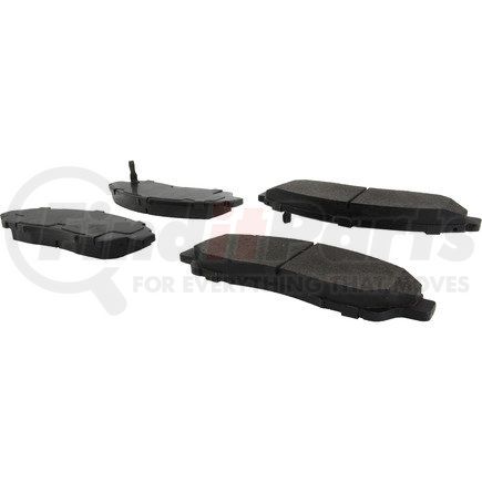 Centric 106.13780 Disc Brake Pad Set Posi Quiet Extended Wear Brake Pads with Shims and Hardware