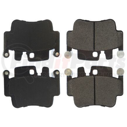 106.09170 by CENTRIC - Posi Quiet Extended Wear Brake Pads with Shims and Hardware