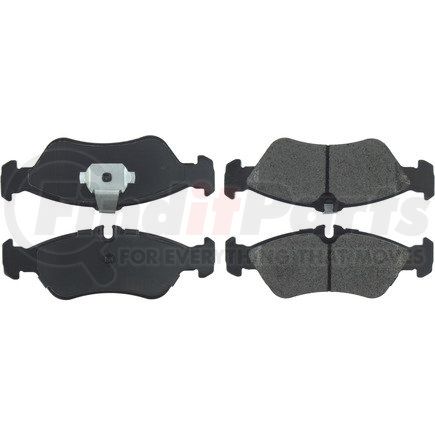 106.10060 by CENTRIC - Posi Quiet Extended Wear Brake Pads with Shims and Hardware