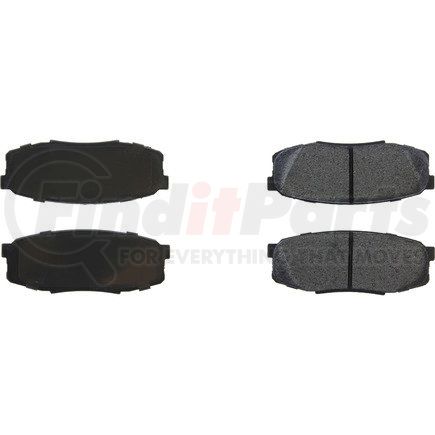 106.13040 by CENTRIC - Posi Quiet Extended Wear Brake Pads with Shims and Hardware