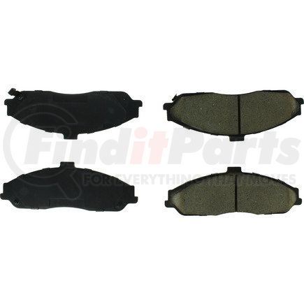 106.07310 by CENTRIC - Posi Quiet Extended Wear Brake Pads with Shims and Hardware