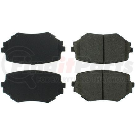 301.06800 by CENTRIC - Premium Ceramic Brake Pads with Shims and Hardware