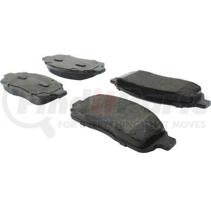 106.10110 by CENTRIC - Posi Quiet Extended Wear Brake Pads with Shims and Hardware