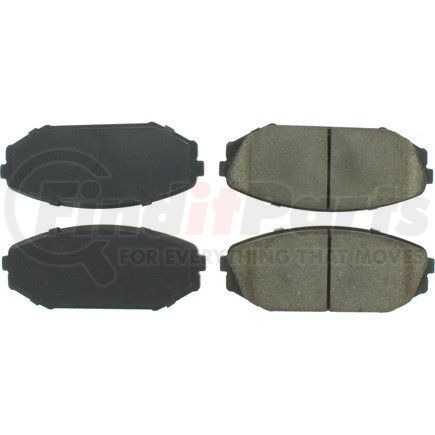 300.07930 by CENTRIC - Premium Semi-Metallic Brake Pads with Shims and Hardware