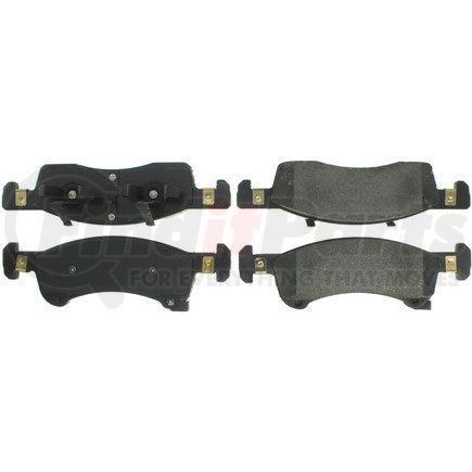 300.09340 by CENTRIC - Centric Premium Semi-Metallic Brake Pads with Shims and Hardware