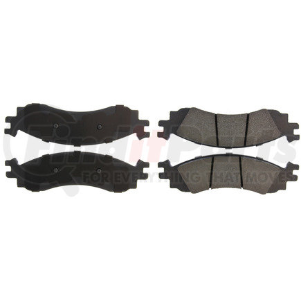 301.11580 by CENTRIC - Centric Premium Ceramic Brake Pads with Shims and Hardware