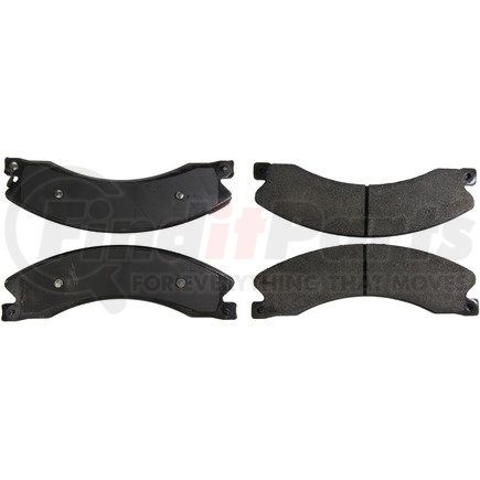 106.15650 by CENTRIC - Posi Quiet Extended Wear Brake Pads with Shims and Hardware