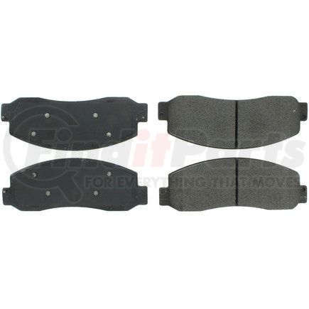 300.10690 by CENTRIC - Centric Premium Semi-Metallic Brake Pads with Shims and Hardware