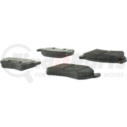 300.10360 by CENTRIC - Centric Premium Semi-Metallic Brake Pads with Shims and Hardware