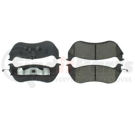 300.06740 by CENTRIC - Centric Premium Semi-Metallic Brake Pads with Shims and Hardware