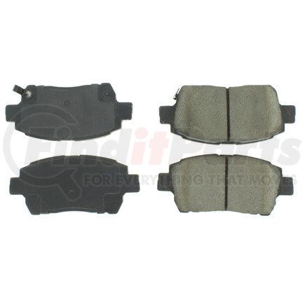 300.08220 by CENTRIC - Centric Premium Semi-Metallic Brake Pads with Shims and Hardware