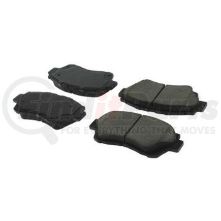 106.04760 by CENTRIC - Posi Quiet Extended Wear Brake Pads with Shims and Hardware