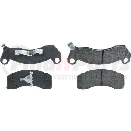 300.02000 by CENTRIC - Centric Premium Semi-Metallic Brake Pads with Shims and Hardware