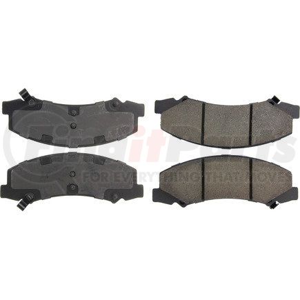 301.11590 by CENTRIC - Centric Premium Ceramic Brake Pads with Shims and Hardware