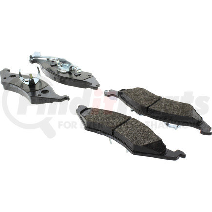Centric 106.03240 Disc Brake Pad Set Posi Quiet Extended Wear Brake Pads with Shims and Hardware