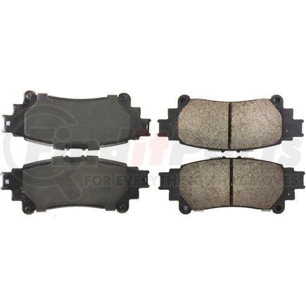 301.13910 by CENTRIC - Centric Premium Ceramic Brake Pads with Shims and Hardware