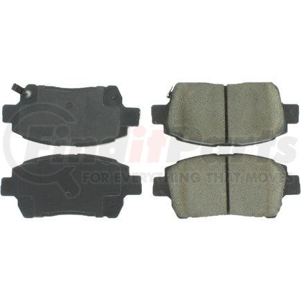 106.08220 by CENTRIC - Posi Quiet Extended Wear Brake Pads with Shims and Hardware