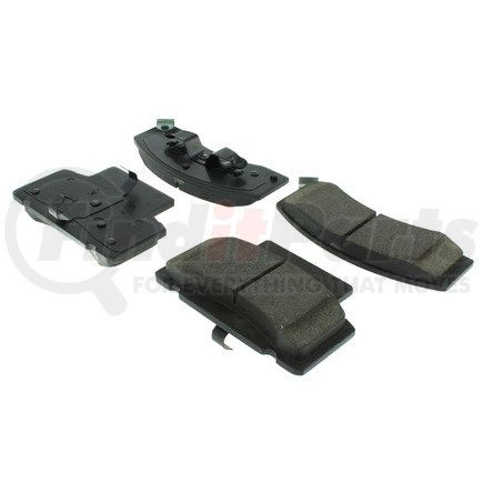 106.04590 by CENTRIC - Posi Quiet Extended Wear Brake Pads with Shims and Hardware