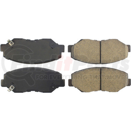 Centric 301.09140 Disc Brake Pad Set Centric Premium Ceramic Brake Pads with Shims and Hardware