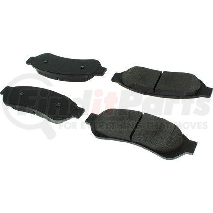 106.10670 by CENTRIC - Posi Quiet Extended Wear Brake Pads with Shims and Hardware