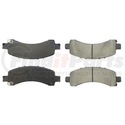 306.09740 by CENTRIC - Centric Fleet Performance Brake Pads with Hardware