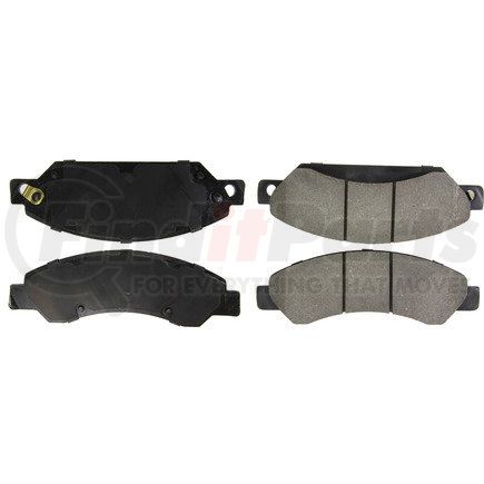 306.10920 by CENTRIC - Centric Fleet Performance Brake Pads with Hardware