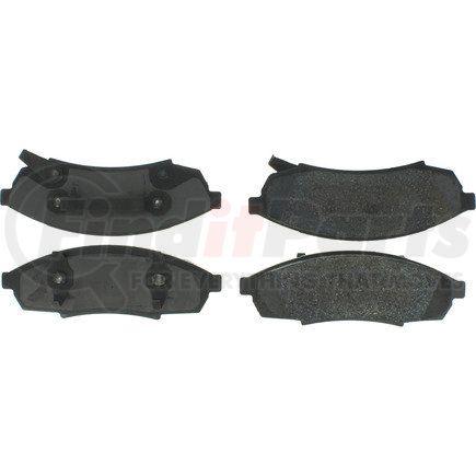 300.03760 by CENTRIC - Centric Premium Semi-Metallic Brake Pads with Shims and Hardware