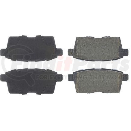 Centric 301.12590 Disc Brake Pad Set Centric Premium Ceramic Brake Pads with Shims and Hardware