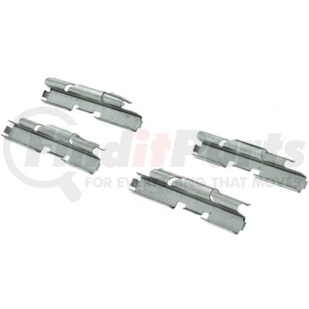 106.08980 by CENTRIC - Posi Quiet Extended Wear Brake Pads with Shims and Hardware