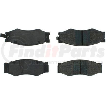 106.02660 by CENTRIC - Posi Quiet Extended Wear Brake Pads with Shims and Hardware