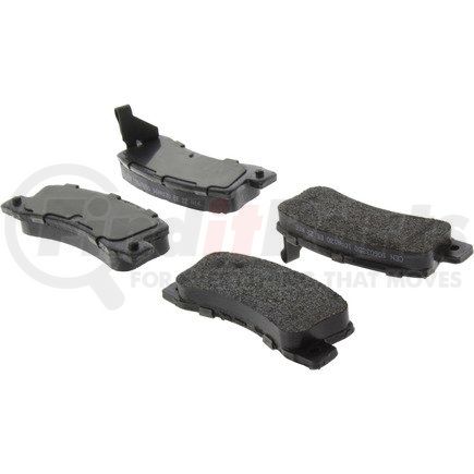 106.03250 by CENTRIC - Posi Quiet Extended Wear Brake Pads with Shims and Hardware