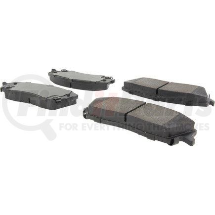 300.10560 by CENTRIC - Premium Semi-Metallic Brake Pads with Shims and Hardware