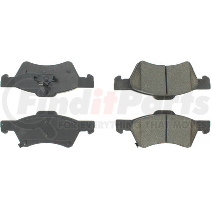 301.08570 by CENTRIC - Centric Premium Ceramic Brake Pads with Shims and Hardware