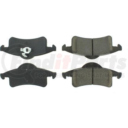 300.07910 by CENTRIC - Centric Premium Semi-Metallic Brake Pads with Shims and Hardware