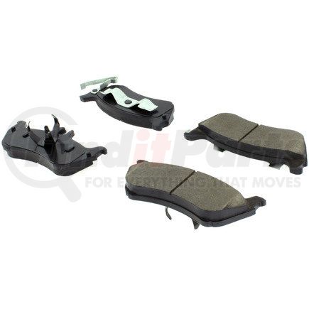 301.08750 by CENTRIC - Centric Premium Ceramic Brake Pads with Shims and Hardware